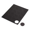 U Brands Heavy-Duty Board Magnets, Circles, Black, 0.75in, PK20 5146U0-120